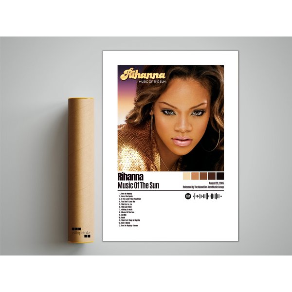 Rihanna Poster Music Of The Sun Poster-image