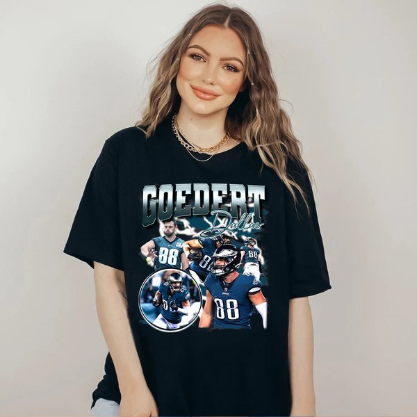 Dallas Goedert Shirt 90S Vintage Bootleg Style Shirt-image