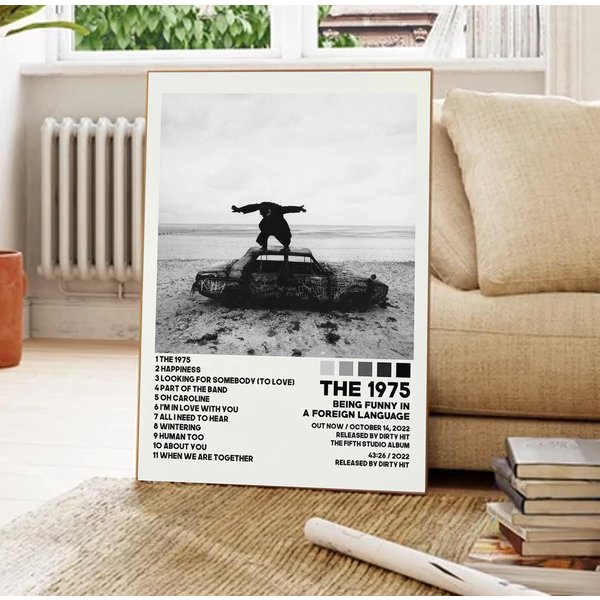 The 1975 Album Being Funny In A Foreign Language Poster-image