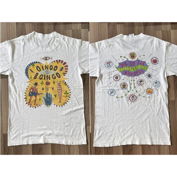 Oingo Boingo 1995 Farewell Tour Dias De Las Muertos Band T-Shirt-image