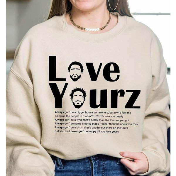 Love Yourz J Cole Sweatshirt, J Cole Sweatshirt-image