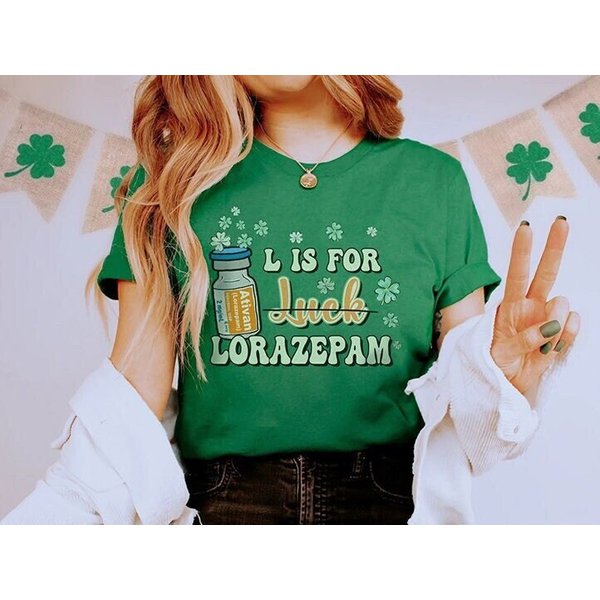 St Patrick's Day Shirt For Nurse Pharmacist Crna - Icu Er Rn St Patty's Day Tshirt-image