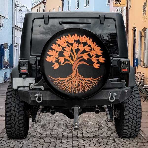 Tree Of Life Tire Cover For Jeep Spare Tire Cover-image