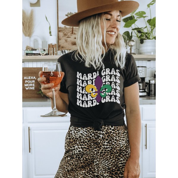 Mardi Gras Shirt Womens Mardi Gras Shirt-image