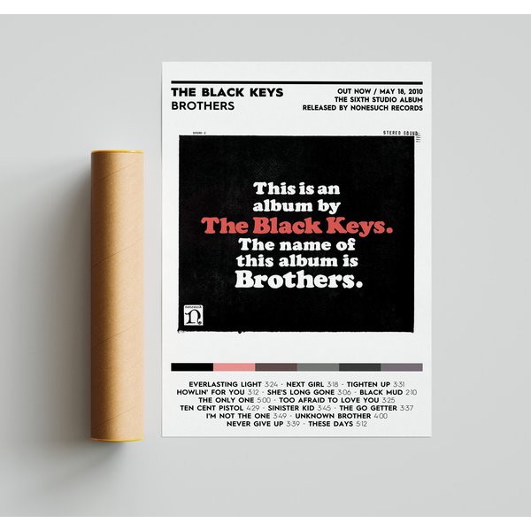 The Black Keys - Brothers Album Poster | Album Cover Poster-image