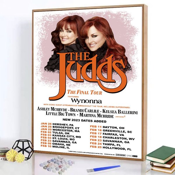 The Judds Final Tour 2023 Poster-image