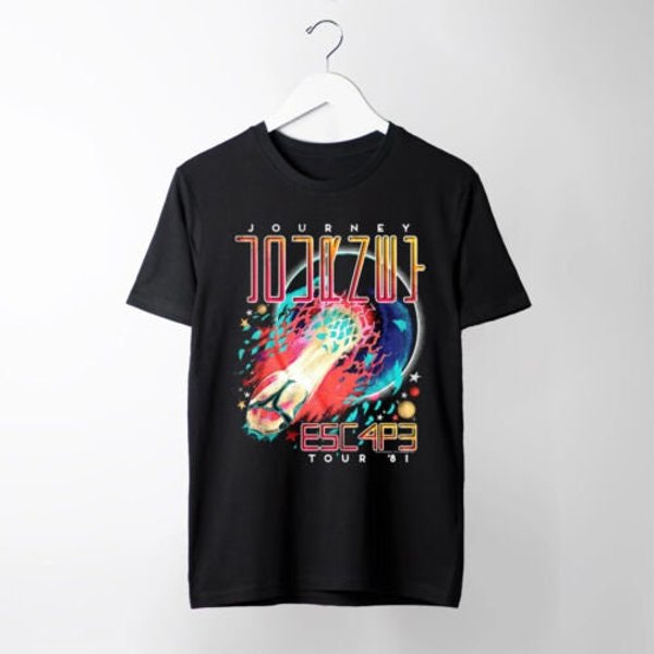 Journey Escape World Tour 1981 Collection Singer T Shirt-image
