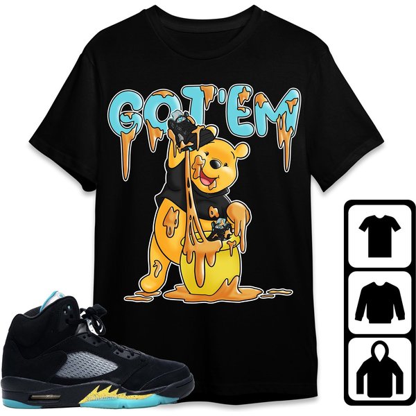 Jordan 5 Aqua Unisex T-Shirt, Tee-image