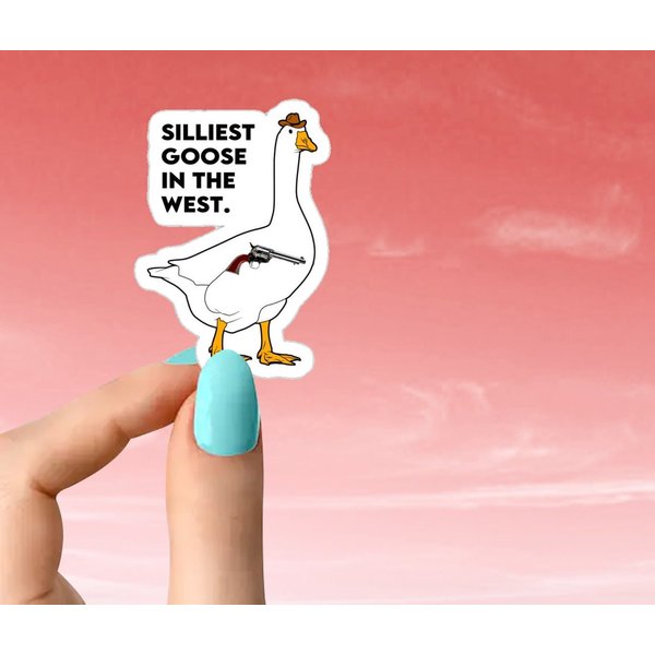 Silly Goose Sticker - Silly Goose University Stickers-image