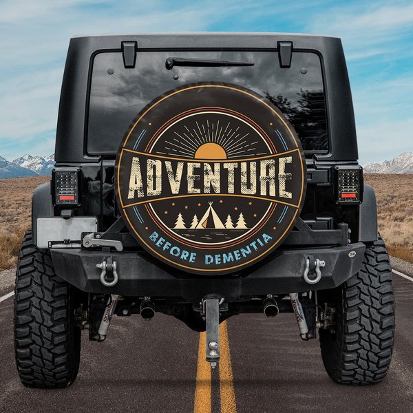Adventure Camper Travel Usa Spare Tire Cover-image