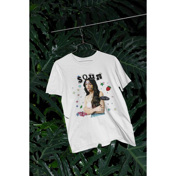 Music Olivia Singer Sour Tour T-Shirt, Music Shirt, Olivia Rodrigo Shirt-image