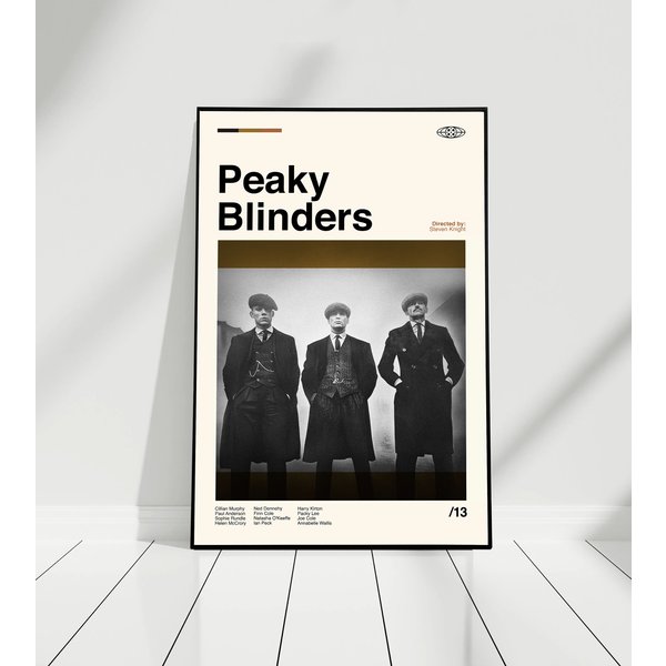 Peaky Blinders Poster - Modern Movie Poster-image