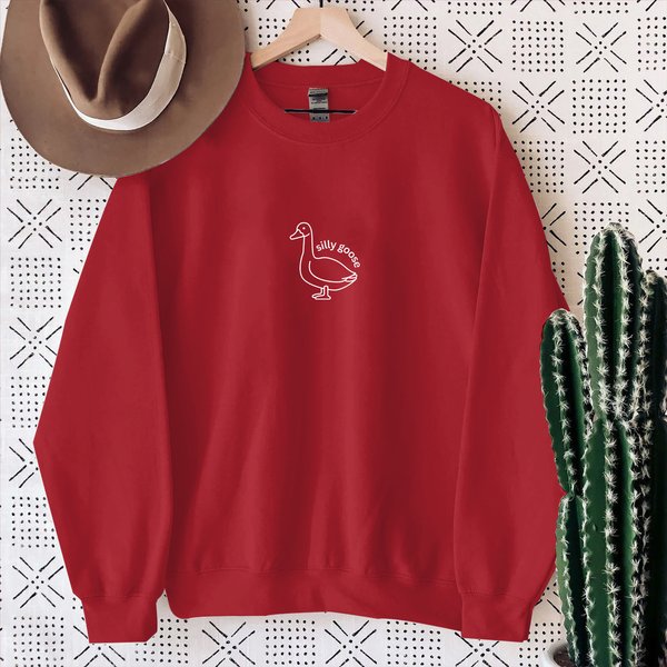Silly Goose Sweatshirt, Vintage Silly Goose Sweatshirt-image