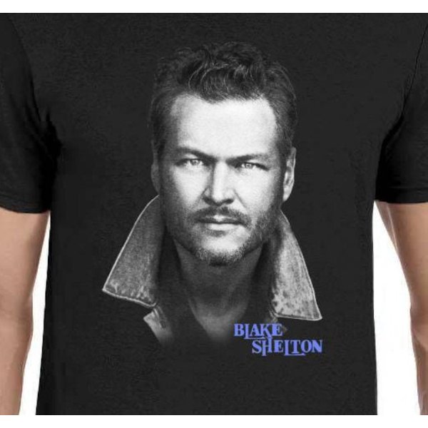 Blake Shelton Portrait Tee-image