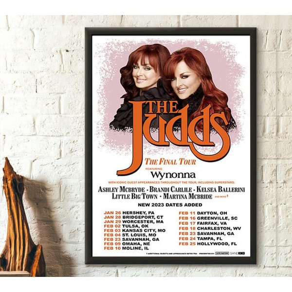 The Judds Final Tour 2023 Poster, Final Tour Poster-image
