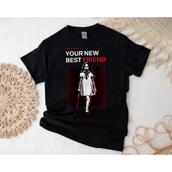 Horror Movie M3Gan Your Megan 2023 Movie T-Shirt-image