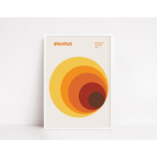 Bauhaus Poster | Bauhaus Art Print |Bauhaus Exhibition Poster-image