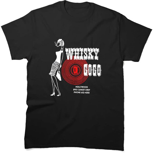 Whisky A Go-Go Vintage Poster Restoration Digital T-Shirt Funny-image