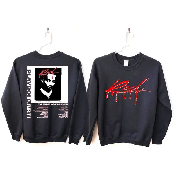 Whole Lotta Red Playboi Carti Double Sides Sweatshirt-image