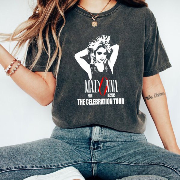 Madonna The Celebration Tour 2023 Shirt, Madonna Shirts, The Celebration Tour Tees-image