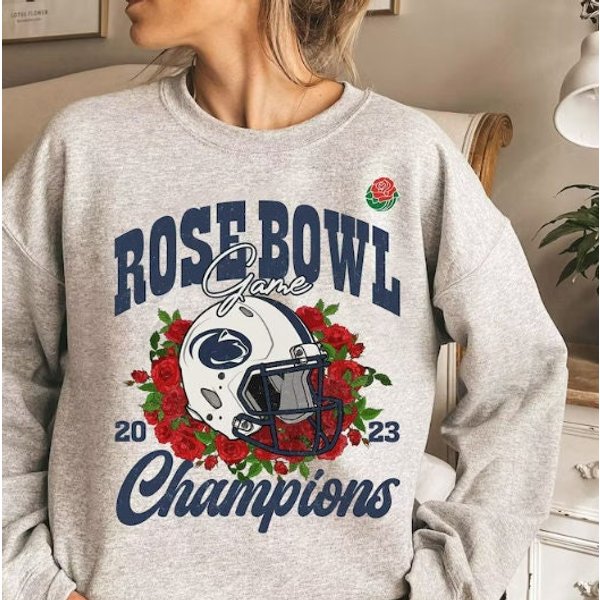 Penn State Vs Utah Utes Football 2023 Rose Bowl Shirt, Rose Bowl Game Champs, Utah Utes Football Tee, Penn State Football, Champions Shirt-image
