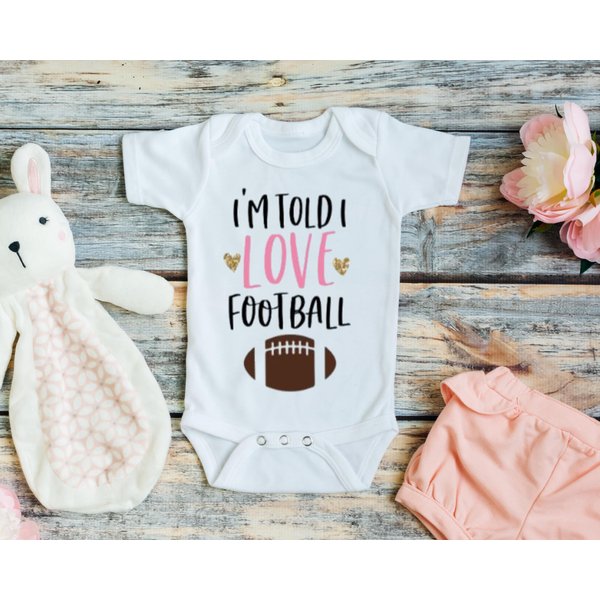 Baby Girl Football Outfit