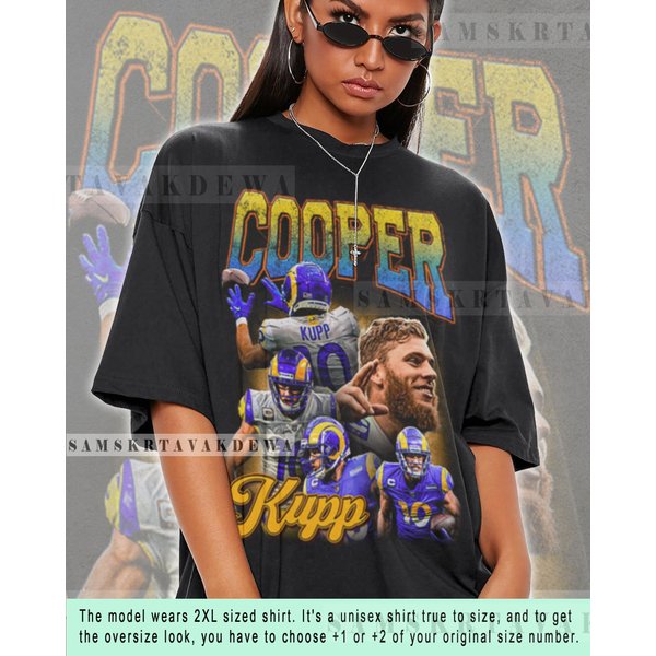 Cooper Kupp Special Edition Shirt Athlete American Wide Receiver T-Shirt-image