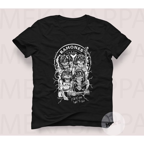 Ramones Graphic Tshirt, Ramones Fan Art Shirt-image
