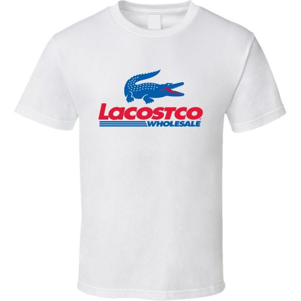 Lacostco Logo Tee Funny Trendy Costco Parody T Shirt-image
