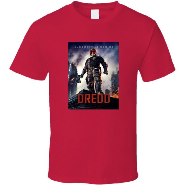 Dredd Movie Tee Cool Action Sci Fi Movies Fan T Shirt-image