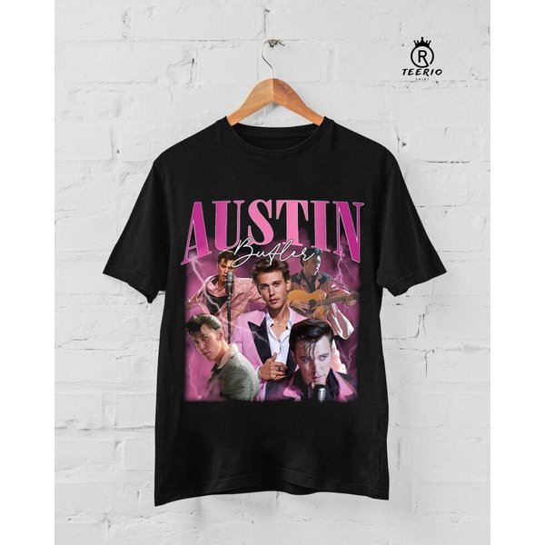 Austin Butler Shirt, Elvis T-Shirt, Vintage 90S Austin Butler Music T-Shirt-image