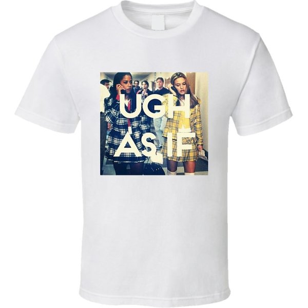 Ugh As If Tee Cool Clueless Movie Fan T Shirt-image