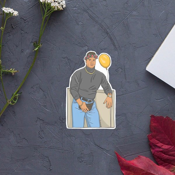 The Rock Sticker - Dwayne Johnson Sticker-image