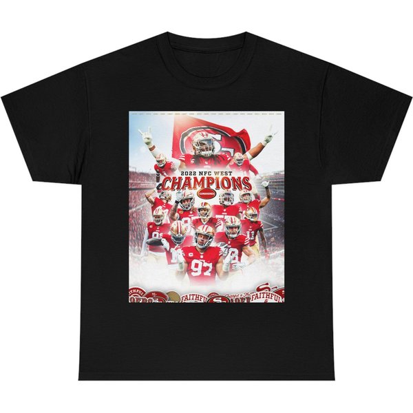 San Francisco West Division Champions, Forty Niners, George Kittle Shirt-image
