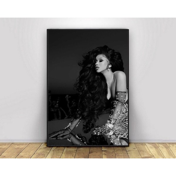 Cardi B Music Singer Poster