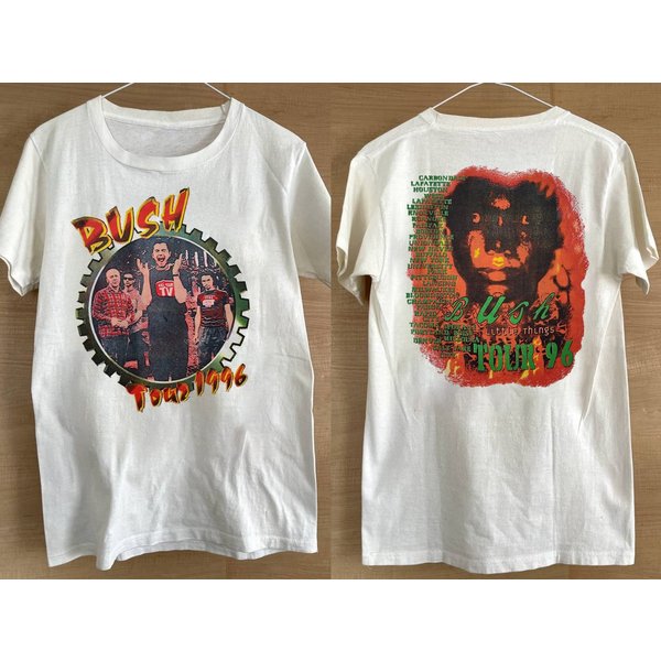 Bush Band Grunge Rock Tour 1996 T-Shirt-image