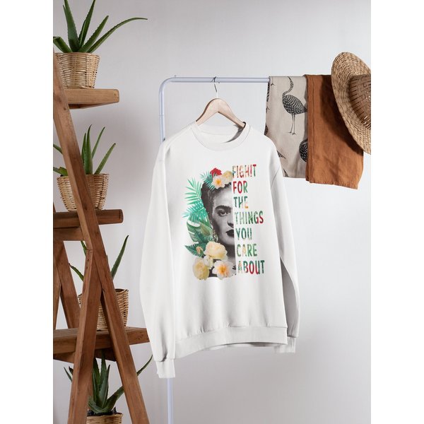 Frida Kahlo Sweatshirt - Feminist Sweatshirt, Frida Khalo Lover-image
