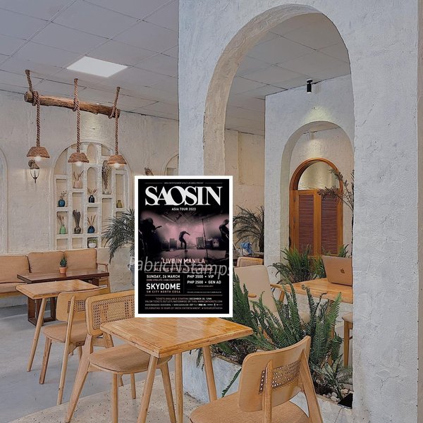 Saosin Asia Tour 2023 Live In Manila Poster