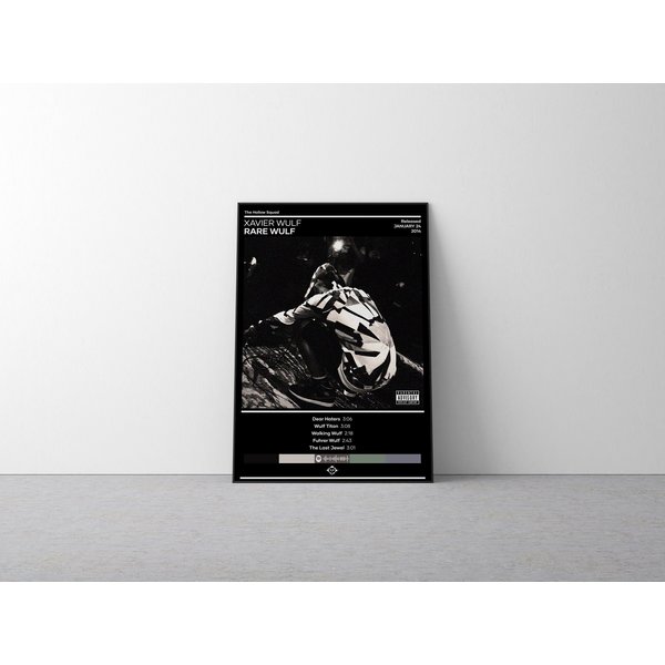 Xavier Wulf Rare Album Cover Poster-image