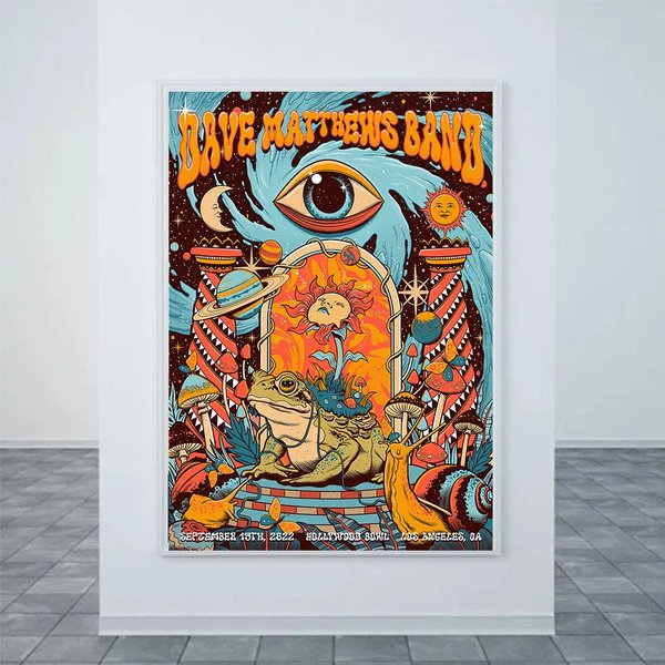 Dave Matthews Band Poster, Home Decor-image