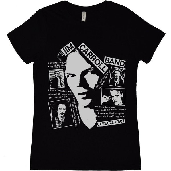 Jim Carroll Band I'm A Catholic Boy Women's T-Shirt-image