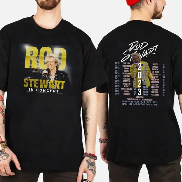 Rod Stewart Tour 2023 Shirt,Classic T-Shirt-image