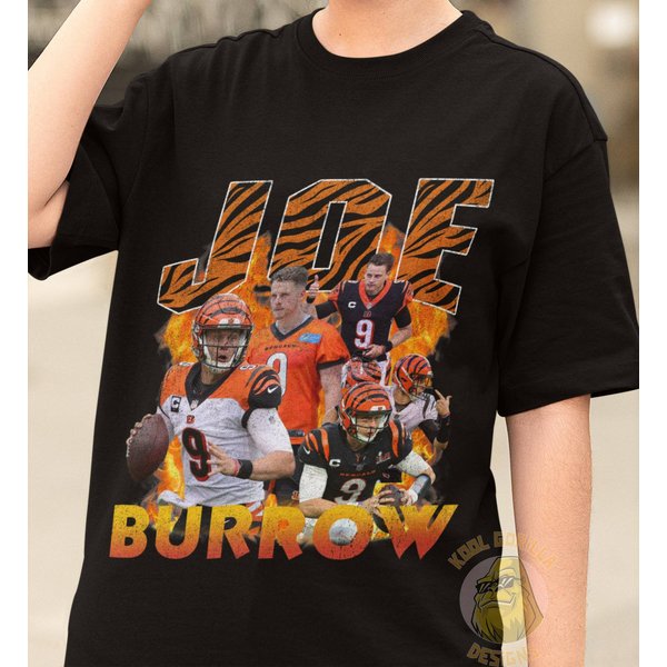 Joe Burrow Shirt, Cincinnati Football Fan T Shirt-image
