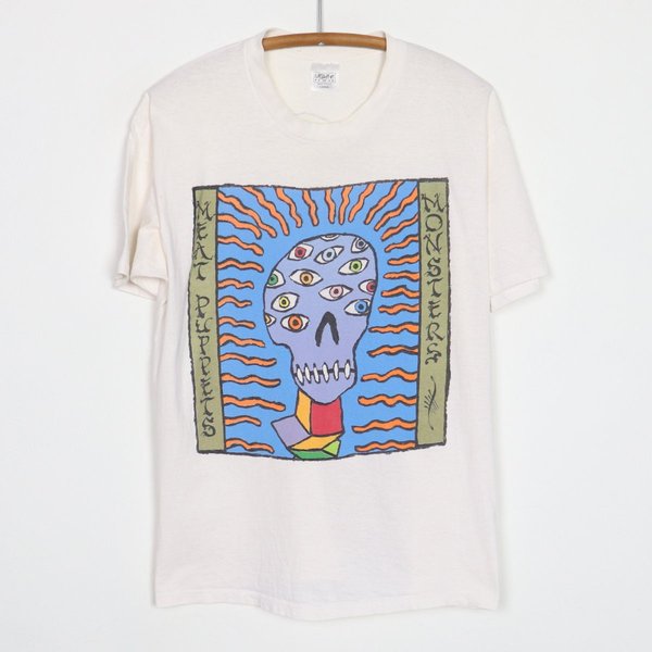 Vintage 1989 Meat Puppets Monsters Shirt-image