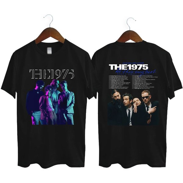 Tour 2022 - The 1975 Rock Band At Their Very Best N. American Double Sided Shirt-image