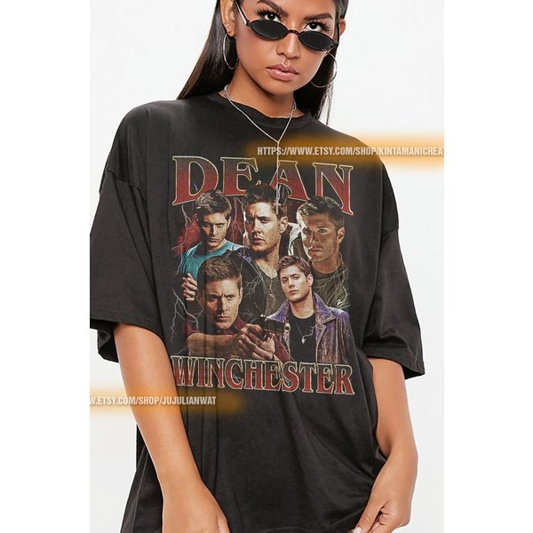 Vintage Dean Winchester Tshirt-image