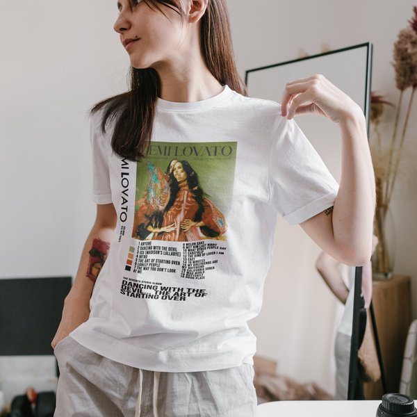 Demi Lovato - Dancing With The Devil... The Art Of Starting Over - Album Shirt-image