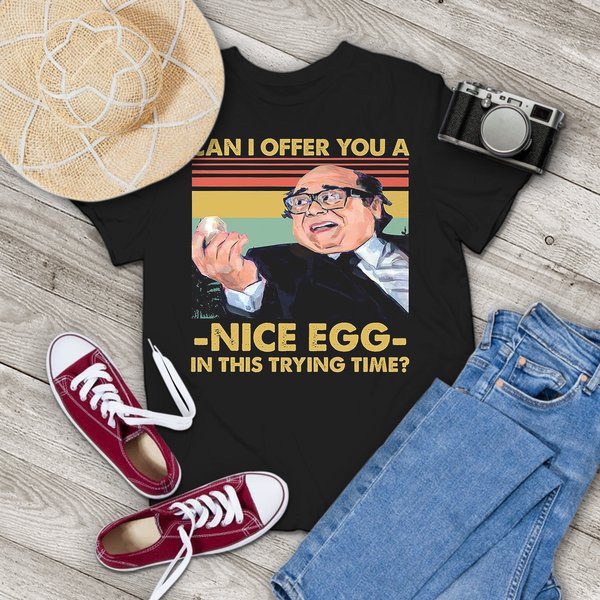 Can I Offer You An Egg In This Trying Time Vintage T-Shirt-image