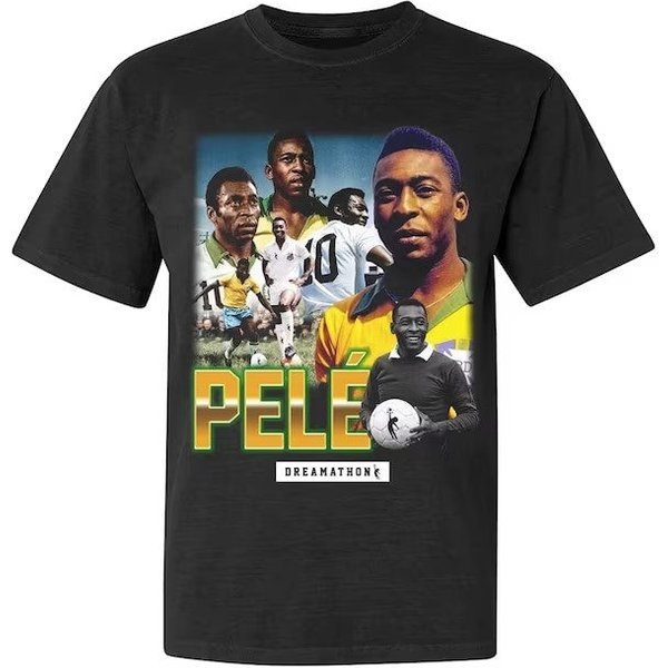 Vintage Pel 90S Style Shirt, Pel Shirt, Pele 1940-2023-image