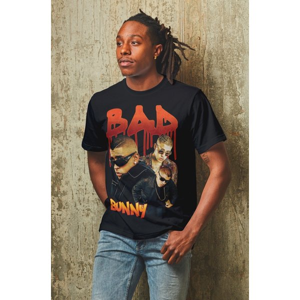Bad Bunny Vintage Graphic T-Shirt-image